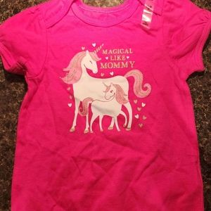 Childrens place onsie size 12-18 months ..says " magical like mommy "